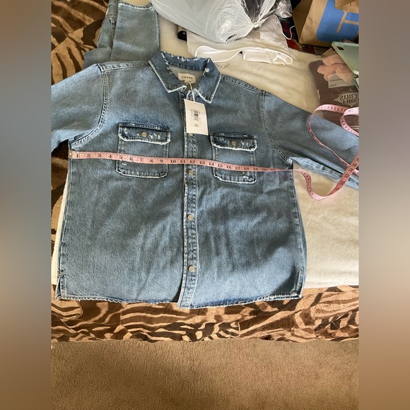 Frame Men’s denim shirt jacket - Picture 10 of 16